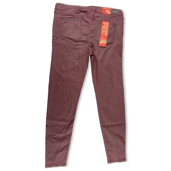 Celebrity Pink  Burnt Red Skinny Pants 15/32 - Picture 2 of 3